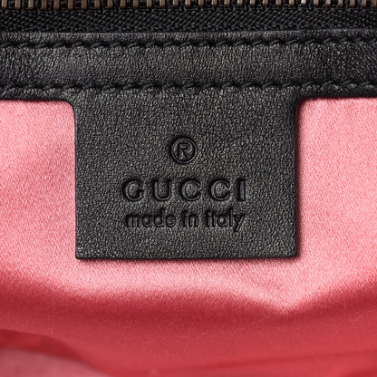 Gucci Velvet Matelasse Small GG Marmont Shoulder Bag Black 6 of 11