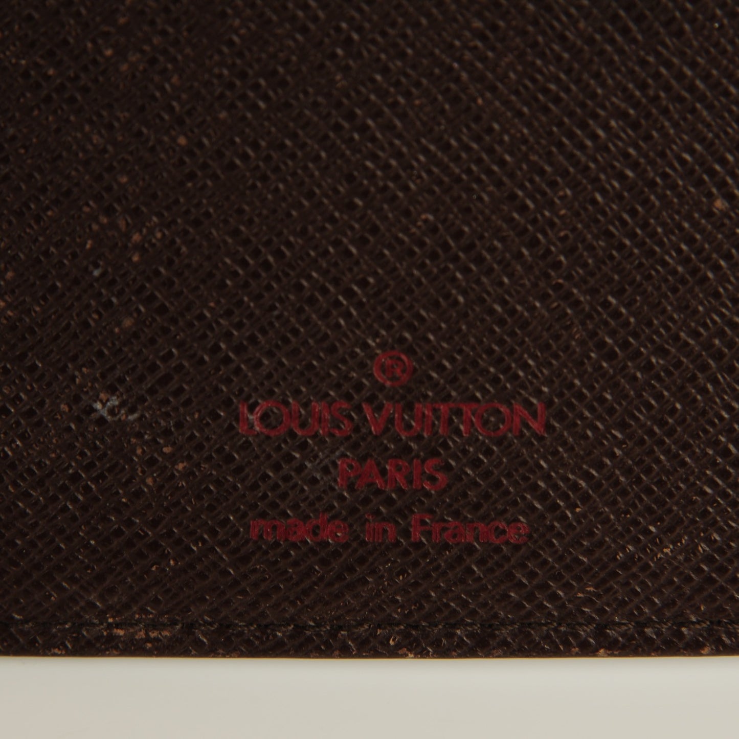 Damier Ebene Medium Ring Agenda Cover