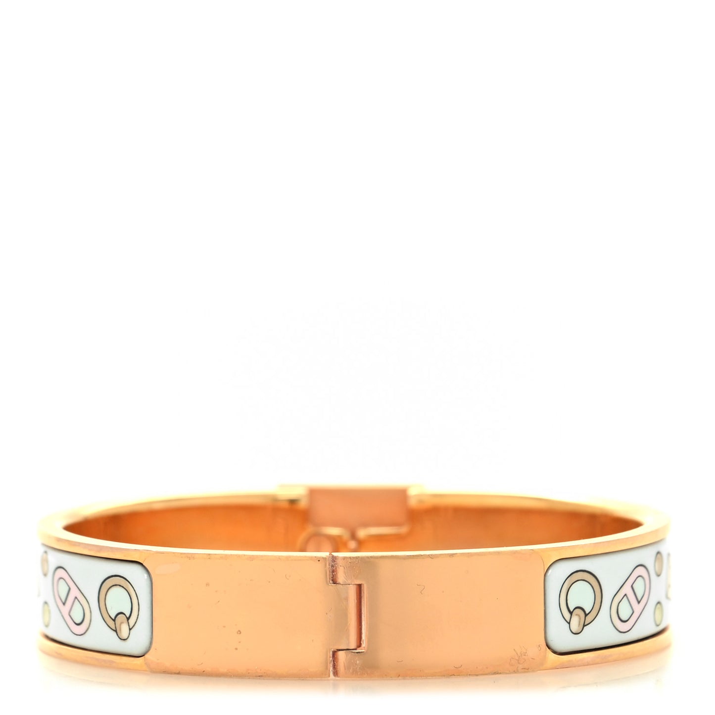 Enamel Narrow Clic Cadenas Locky Me Bracelet PM Songe Pastel
