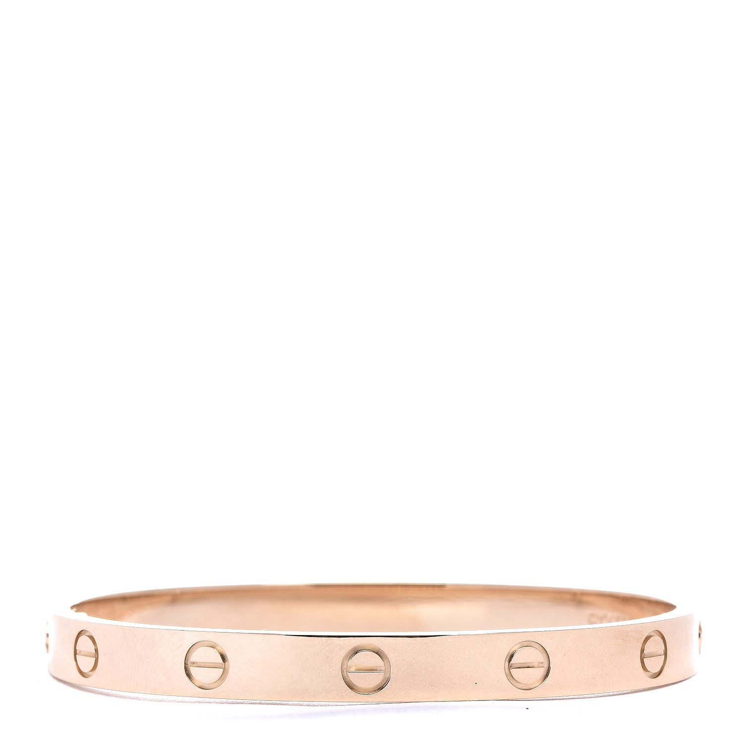 Cartier 18K Yellow Gold LOVE Bracelet 17 3 of 7