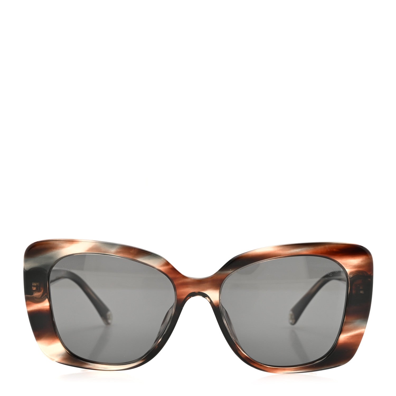 Chanel Acetate Rectangle Sunglasses 5504A Brown 2 of 7