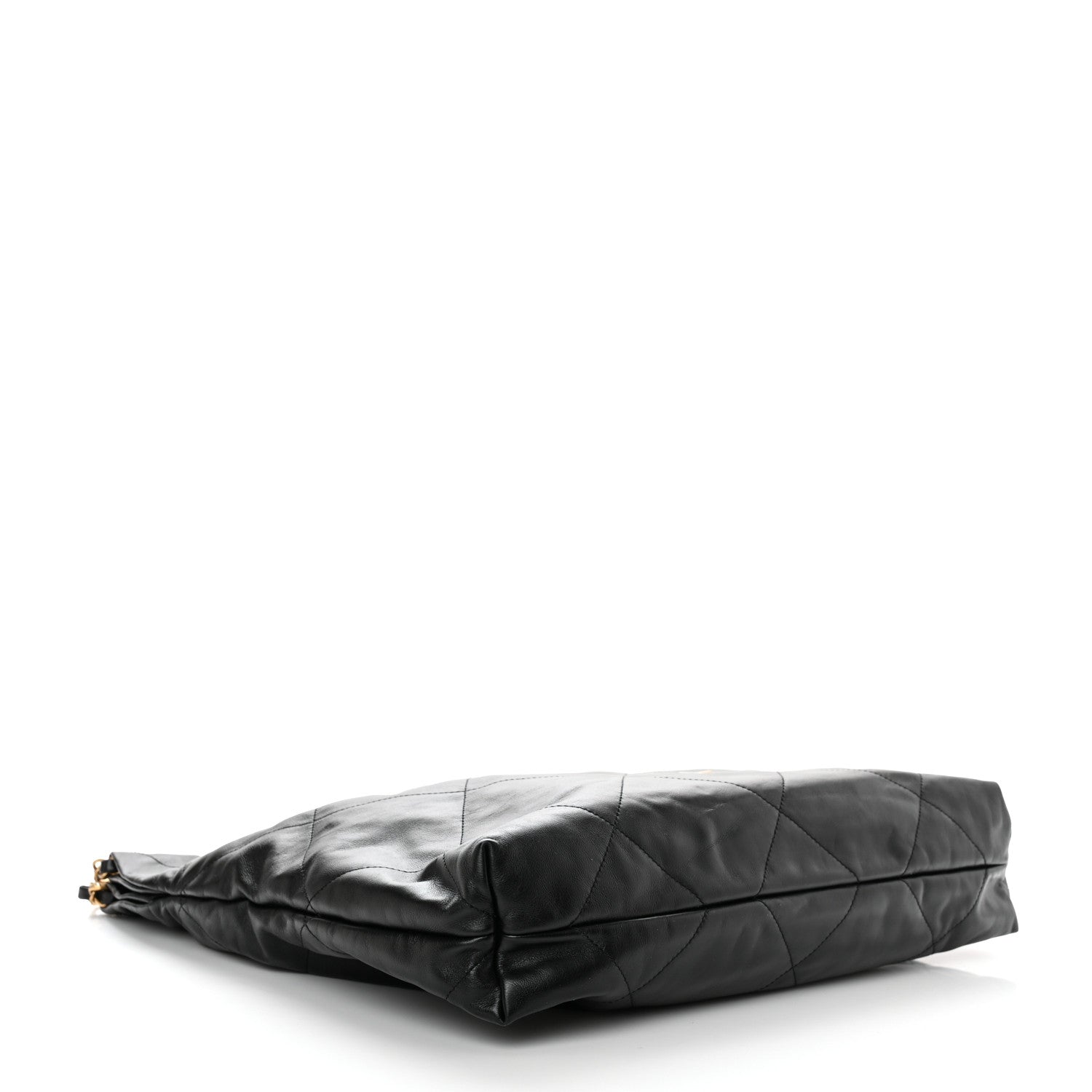 Chanel Shiny Calfskin Quilted Small Chanel 22 Black 5 of 12