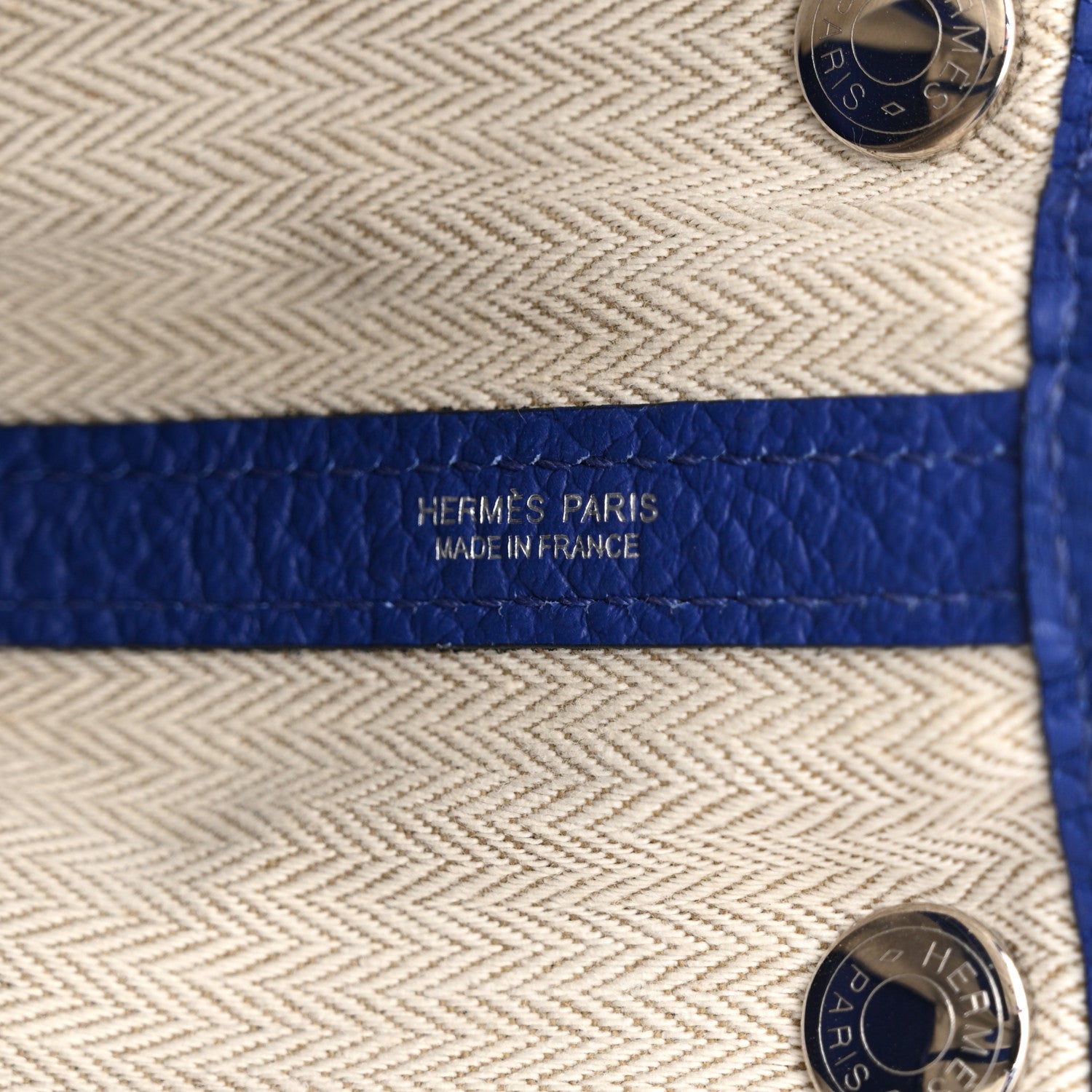 Hermes Negonda Garden Party 30 TPM Bleu Electrique 7 of 12