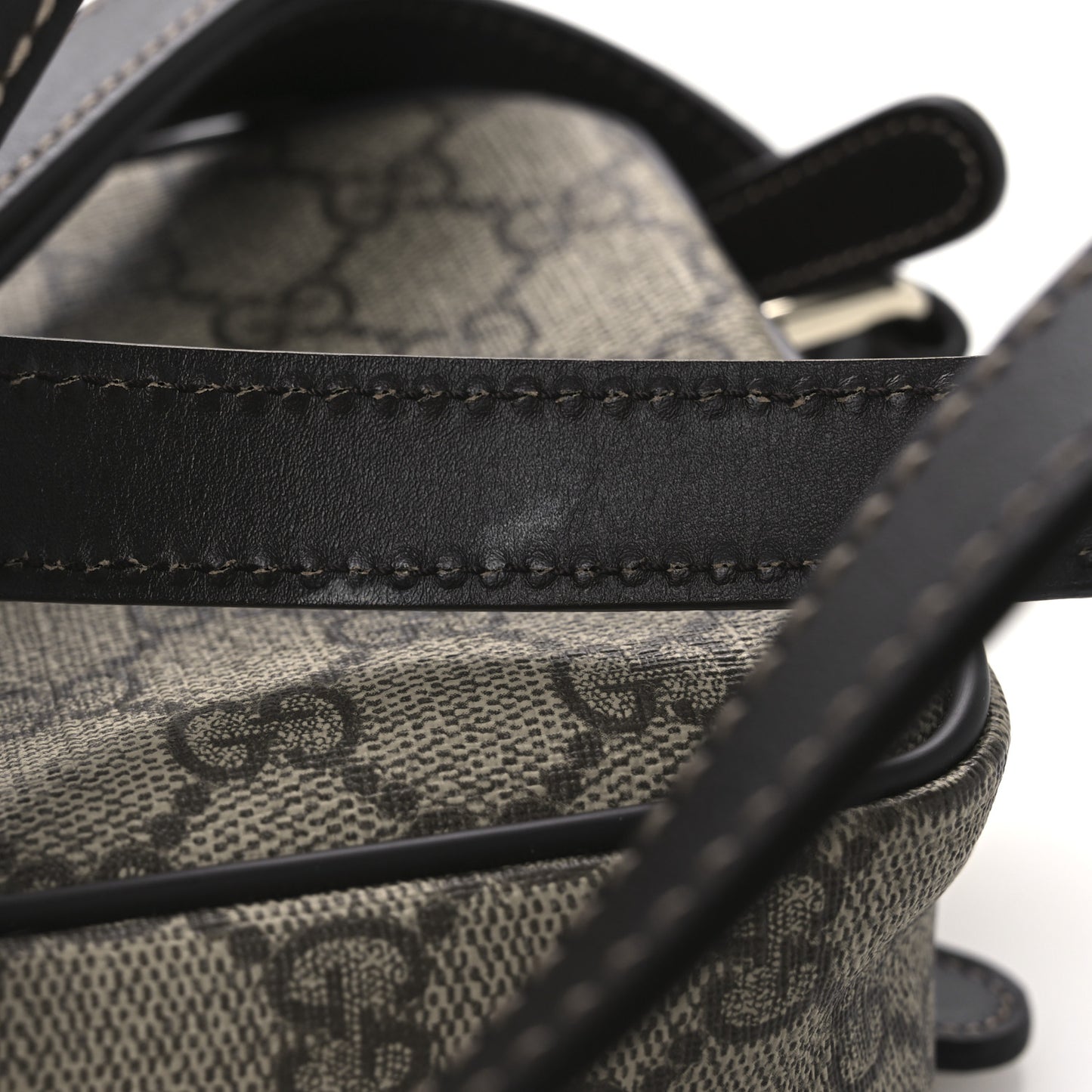 GG Plus Monogram Small Shoulder Bag Dark Brown