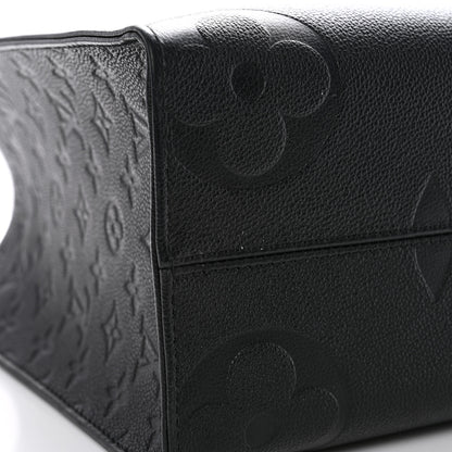 Louis Vuitton Empreinte Monogram Giant Onthego MM Black 10 of 10