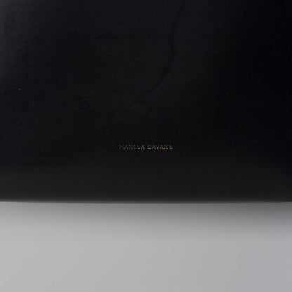 Mansur Gavriel Calfskin Small Shopping Tote Black Blu 12 of 12