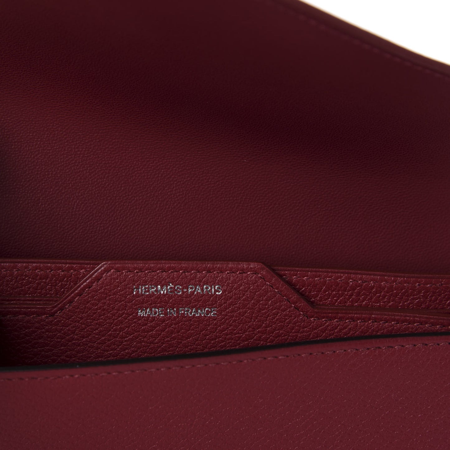 Evercolor Short Passant Wallet Rouge Grenat