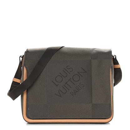 Louis Vuitton Damier Geant Messenger Bag Terre 1 of 8