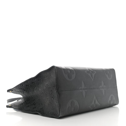Louis Vuitton Empreinte Monogram Giant Onthego GM Black 4 of 11