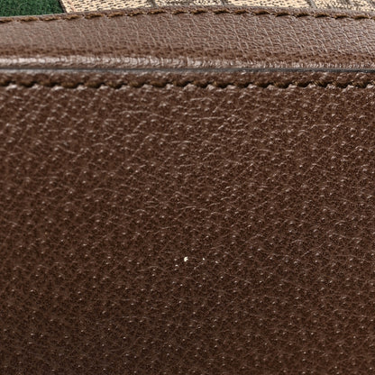 Gucci GG Supreme Monogram Web Small Ophidia Top Handle Shoulder Bag Brown 12 of 12