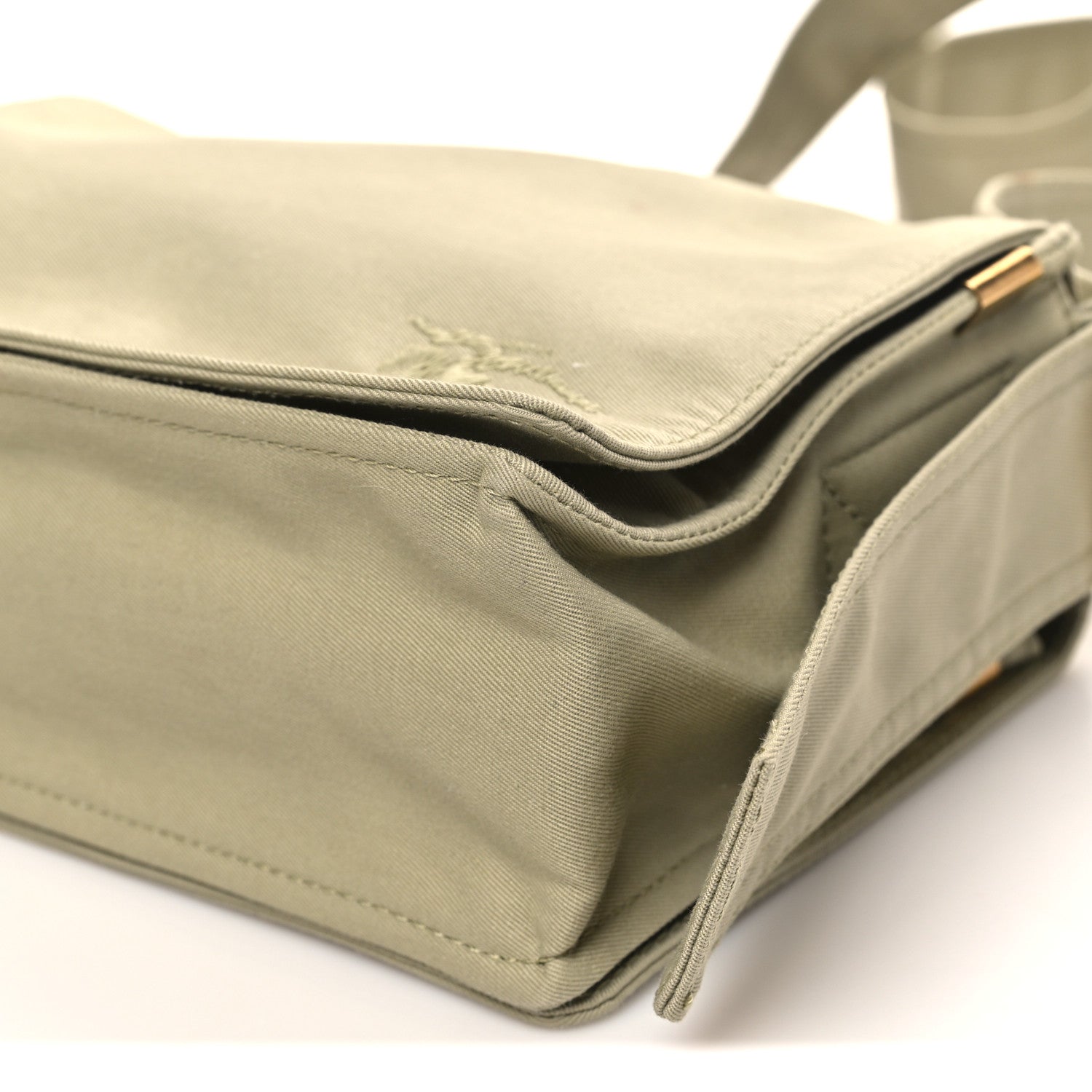 Burberry Canvas Trench Crossbody Bag Flax 10 of 11