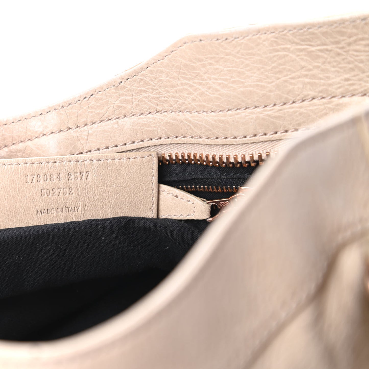 Agneau Giant 21 Rose Gold Hardware City Praline