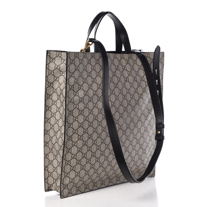 Gucci GG Supreme Monogram Angry Cat Vertical Tote 3 of 10