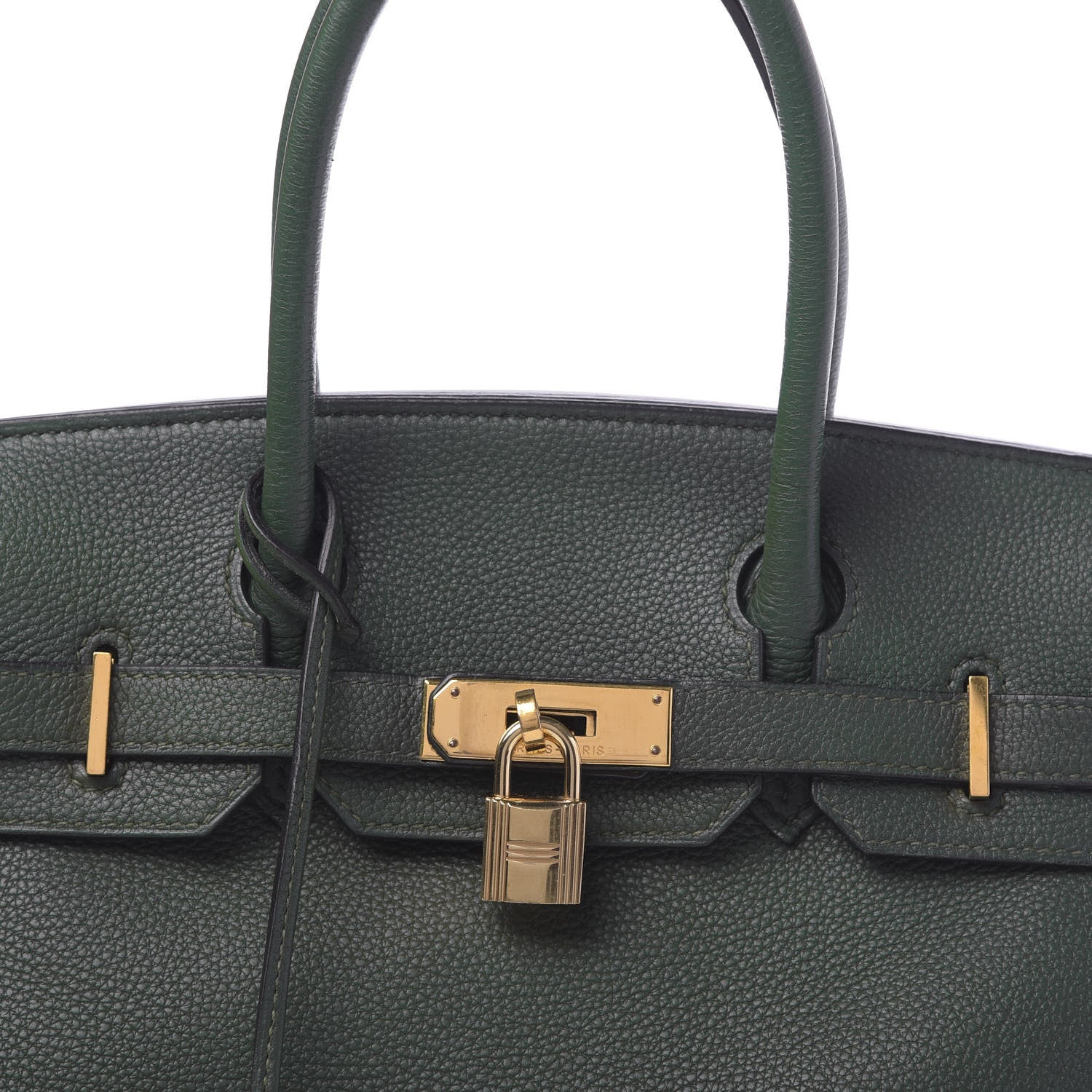Hermes Togo Birkin 30 Vert Anglais 8 of 10