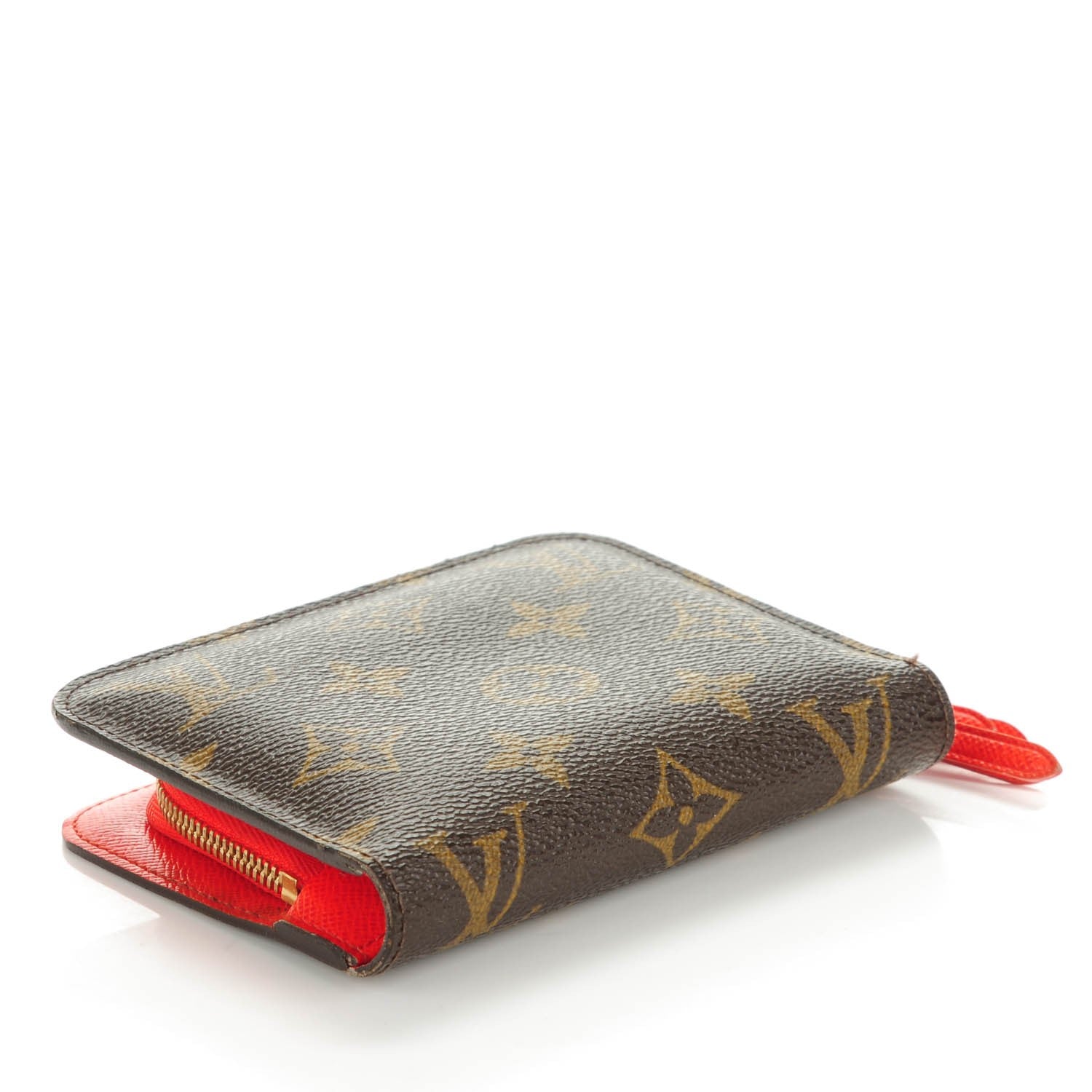 Louis Vuitton Monogram Insolite Coin Purse Wallet Red 4 of 7