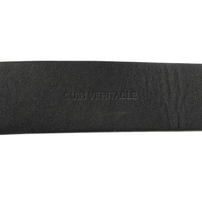 Chanel Calfskin Pearl Crystal CC Belt 90 36 Black 7 of 12