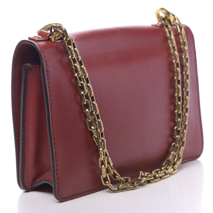Christian Dior Calfskin J'Adior Chain Flap Bag Red 3 of 11