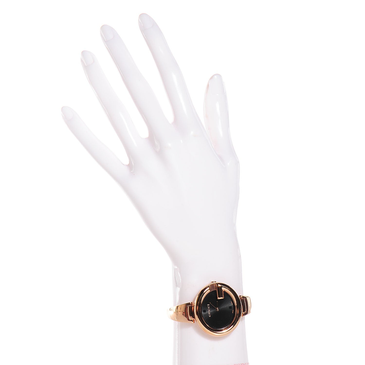 Gucci Stainless Steel 36mm Guccissima Quartz Watch Black 2 of 20