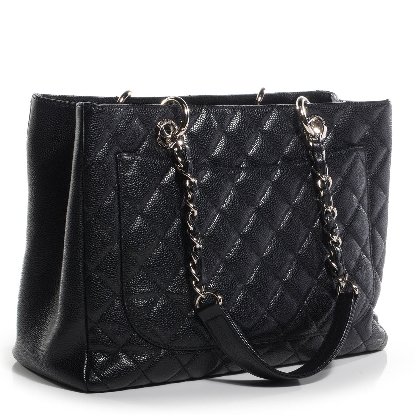 Caviar Grand Shopping Tote GST Black