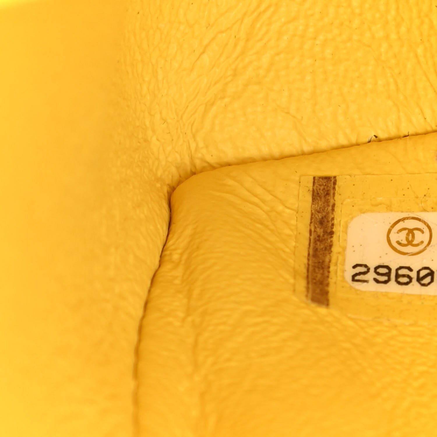 Chanel Tweed Quilted 2.55 Reissue Mini Flap Yellow 9 of 9