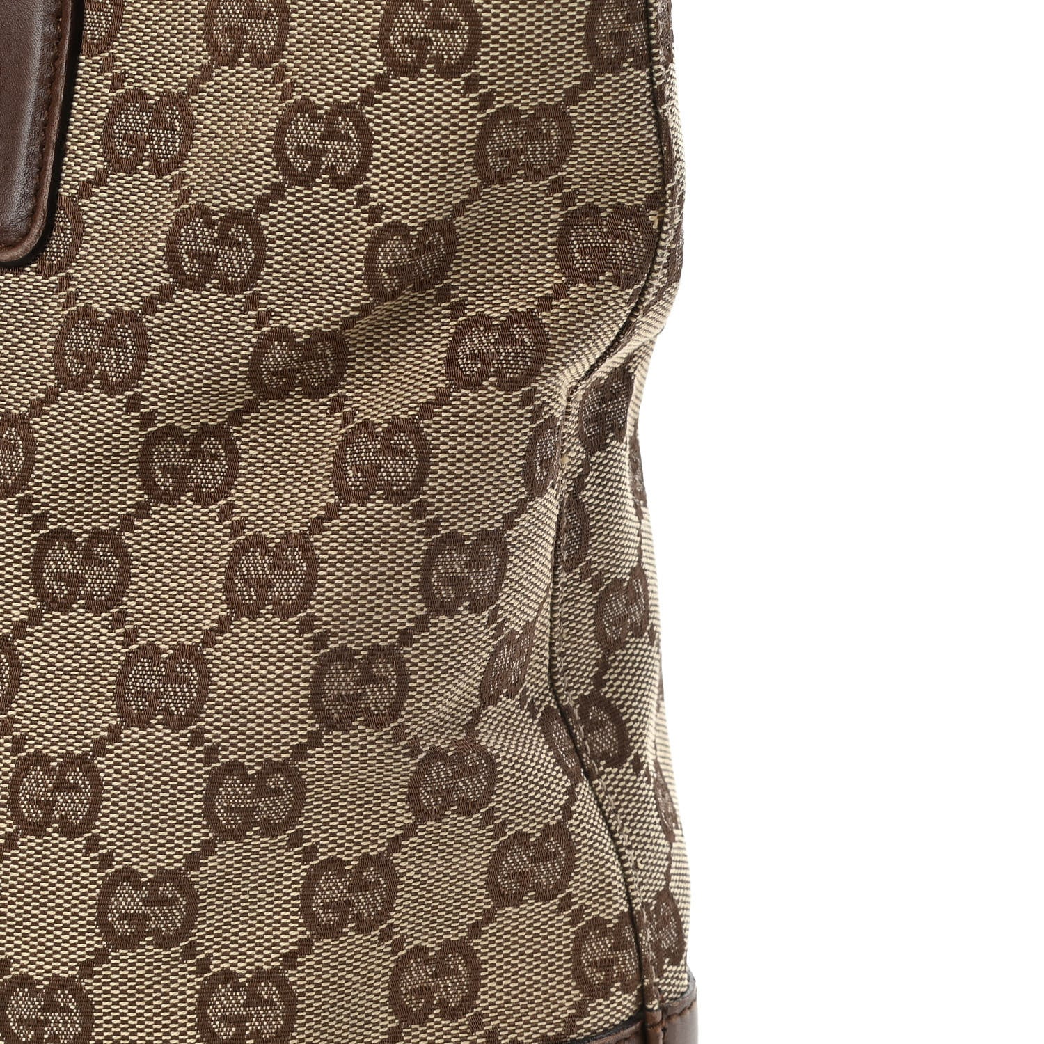 Gucci Monogram Tote Brown 11 of 19