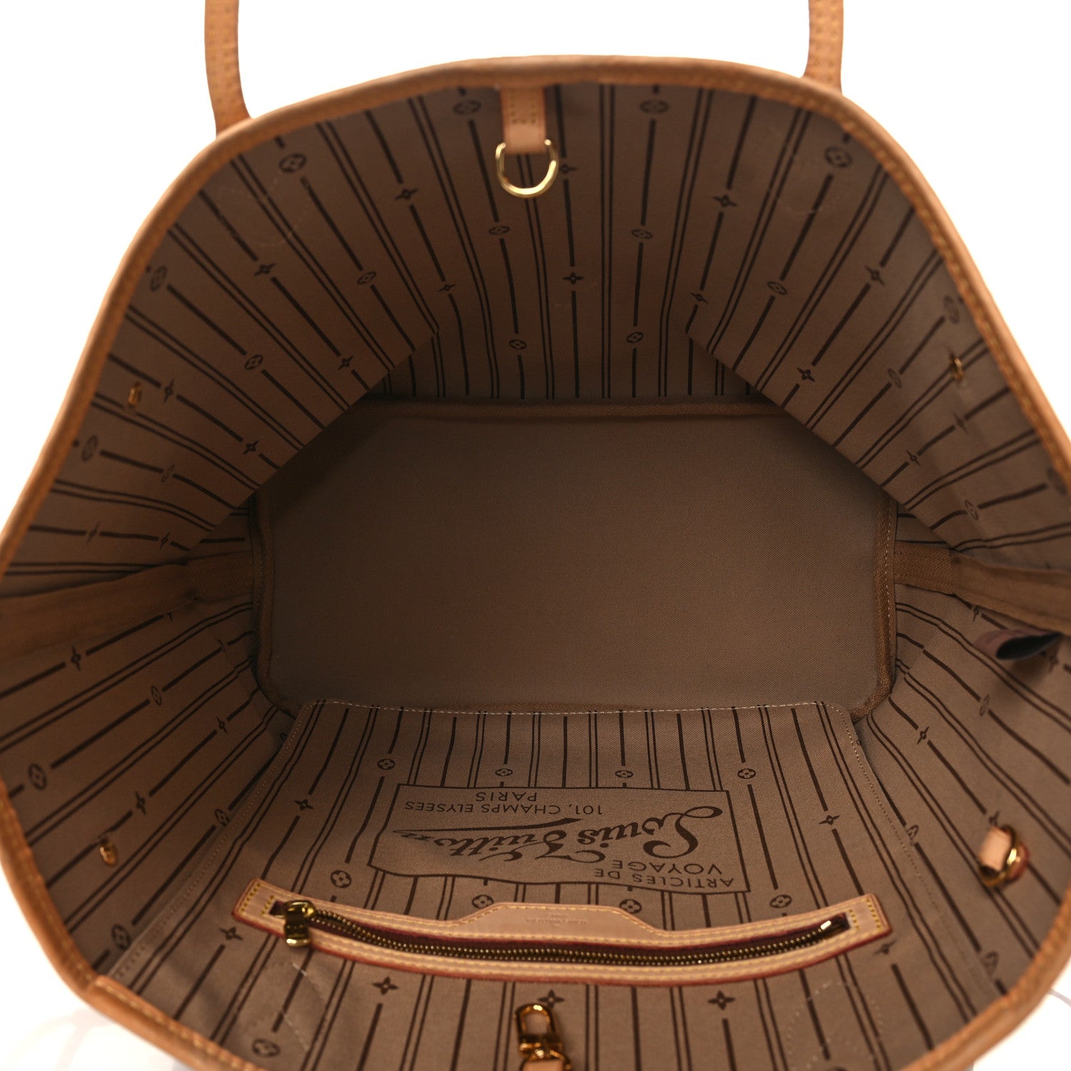 Louis Vuitton Monogram Neverfull MM 5 of 9