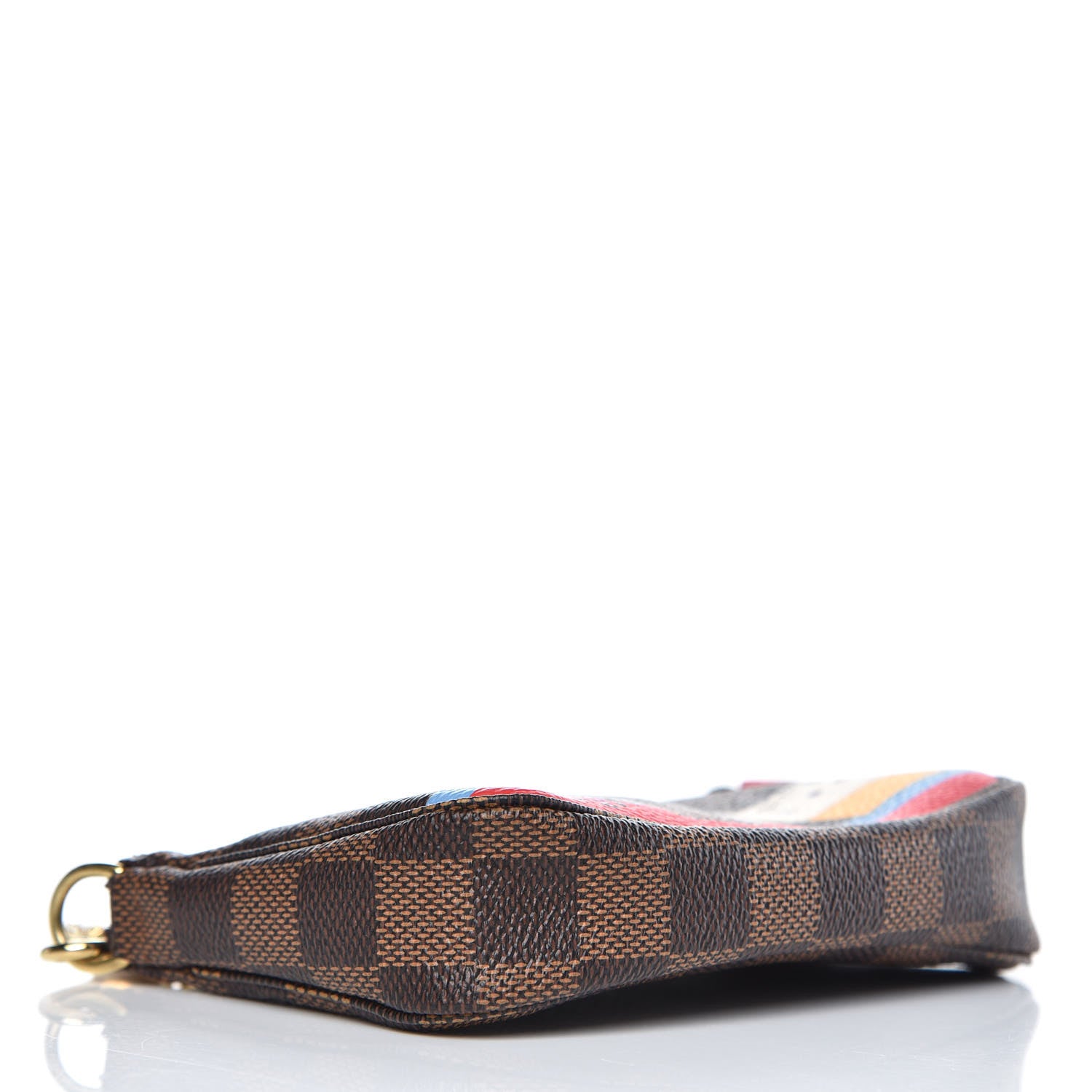 Louis Vuitton Damier Ebene 2016 Christmas Animation Mini Pochette Accessories 4 of 7