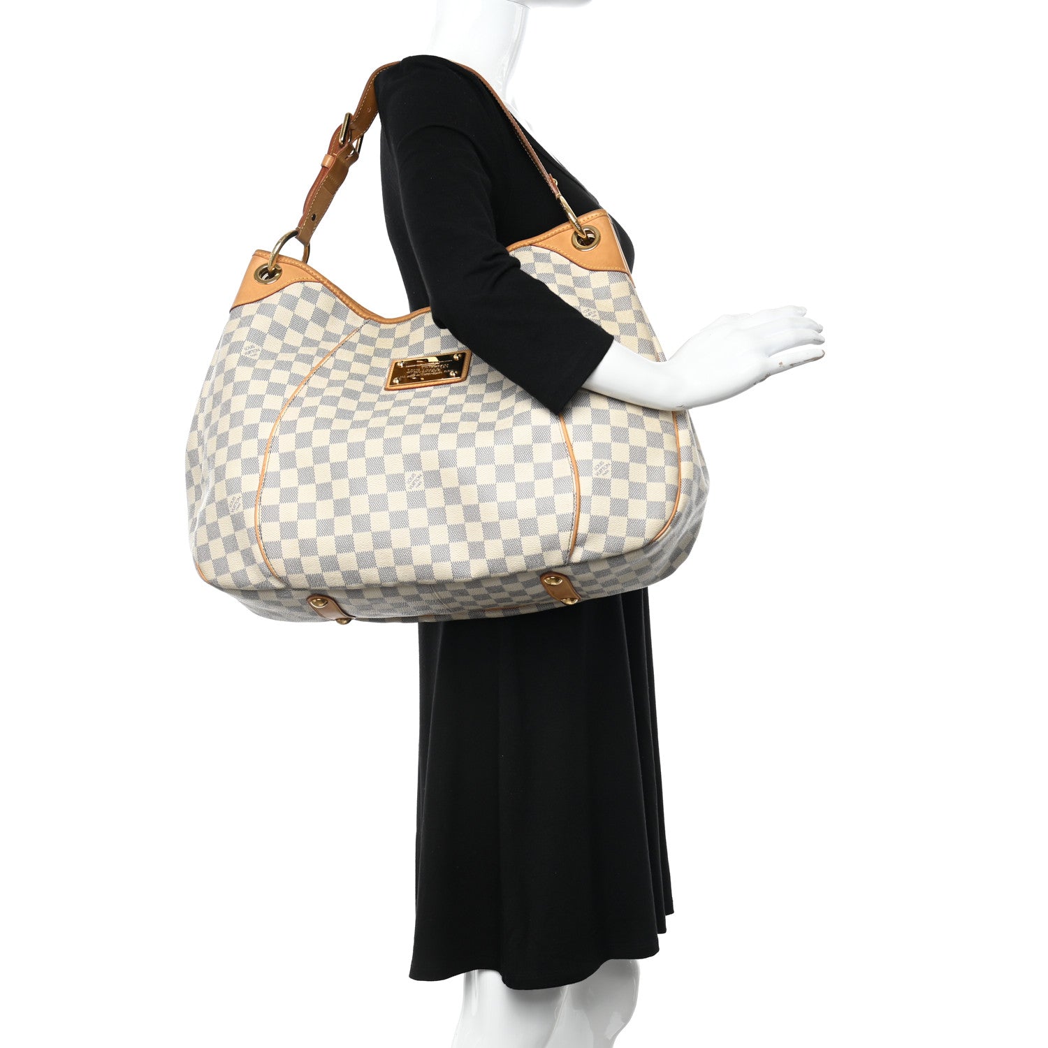 Louis Vuitton Damier Azur Galliera GM 2 of 16