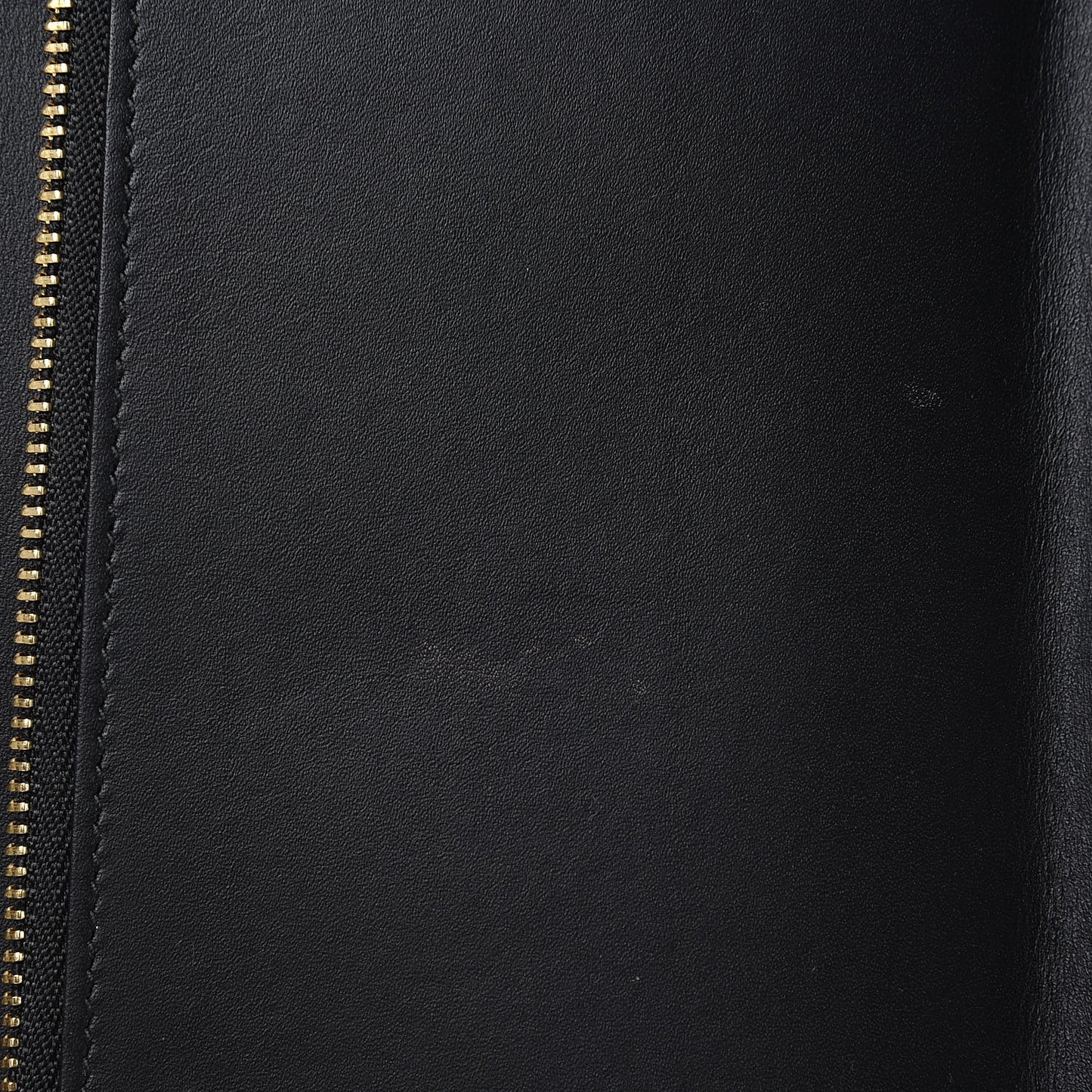 GG Supreme Monogram Top Handle Zip Around Wallet Black