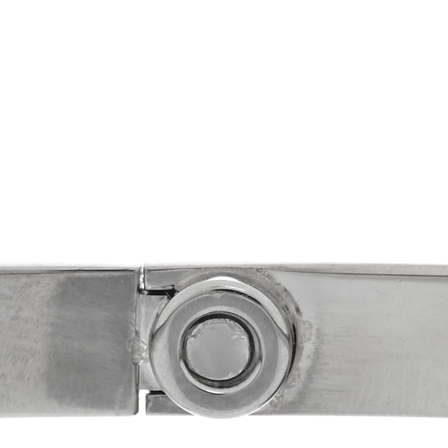 18K White Gold Small LOVE Bracelet 20