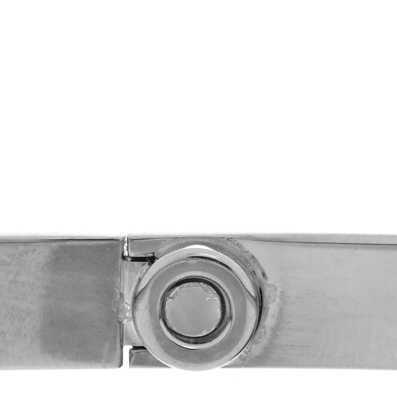 Cartier 18K White Gold Small LOVE Bracelet 20 8 of 8