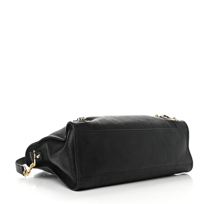 Balenciaga Chevre Gold Metallic Edge Hardware City Black 4 of 10