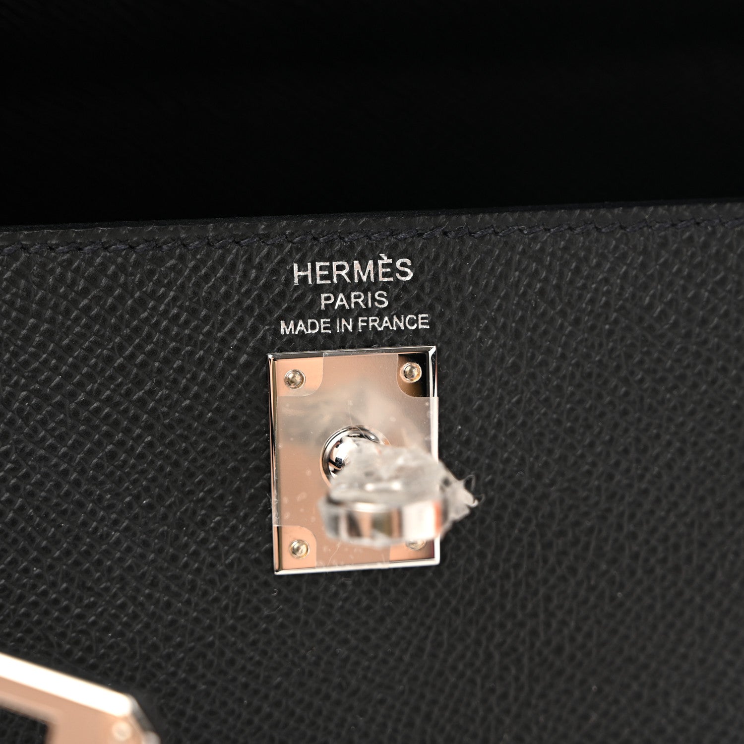 Hermes Epsom Kelly Sellier 25 Black 5 of 9