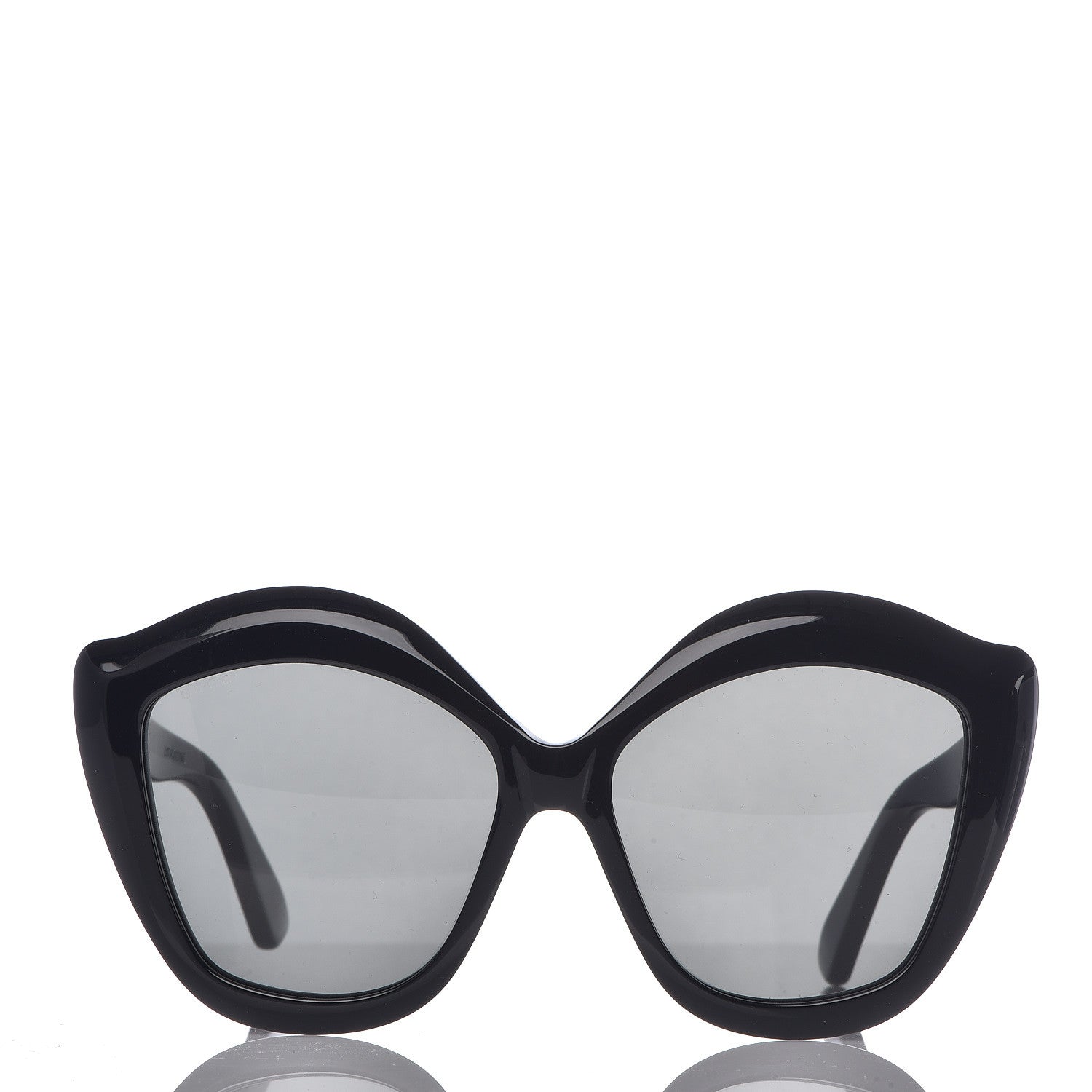Gucci Cat Eye GG0117S Sunglasses Black 2 of 7