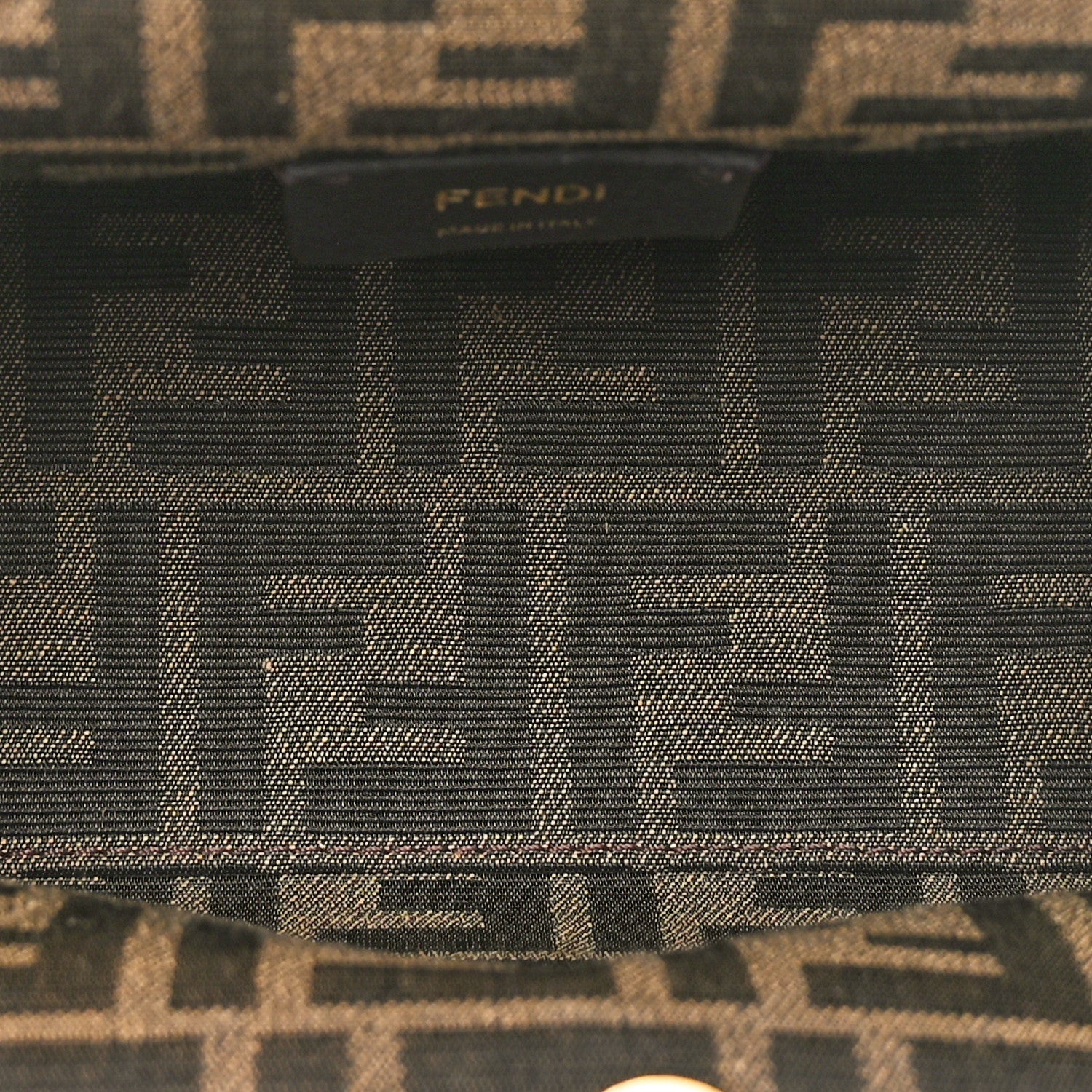 Fendi Shiny Nappa Small Fendi First Black 5 of 10