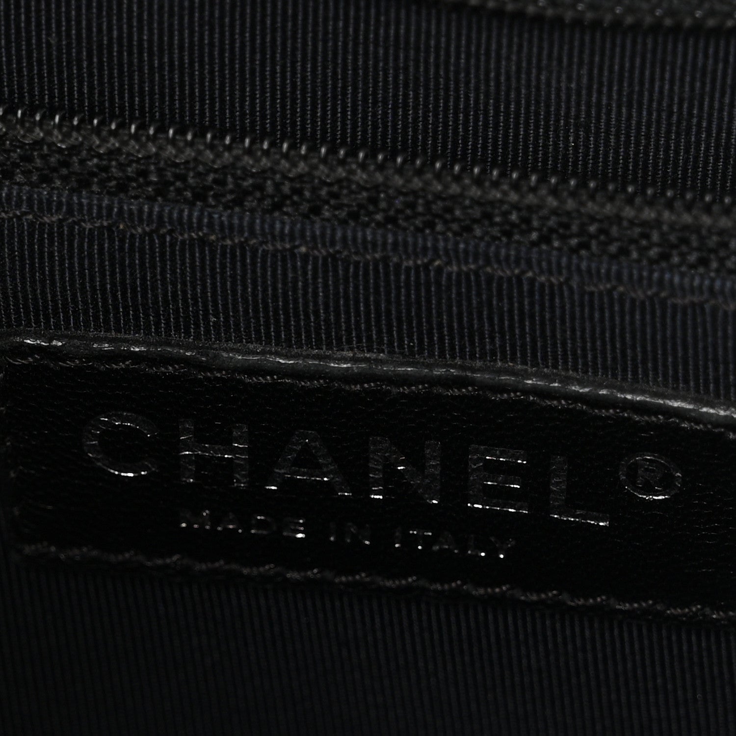 Chanel Patent Quilted Grand Shopping Tote GST Black 6 of 10