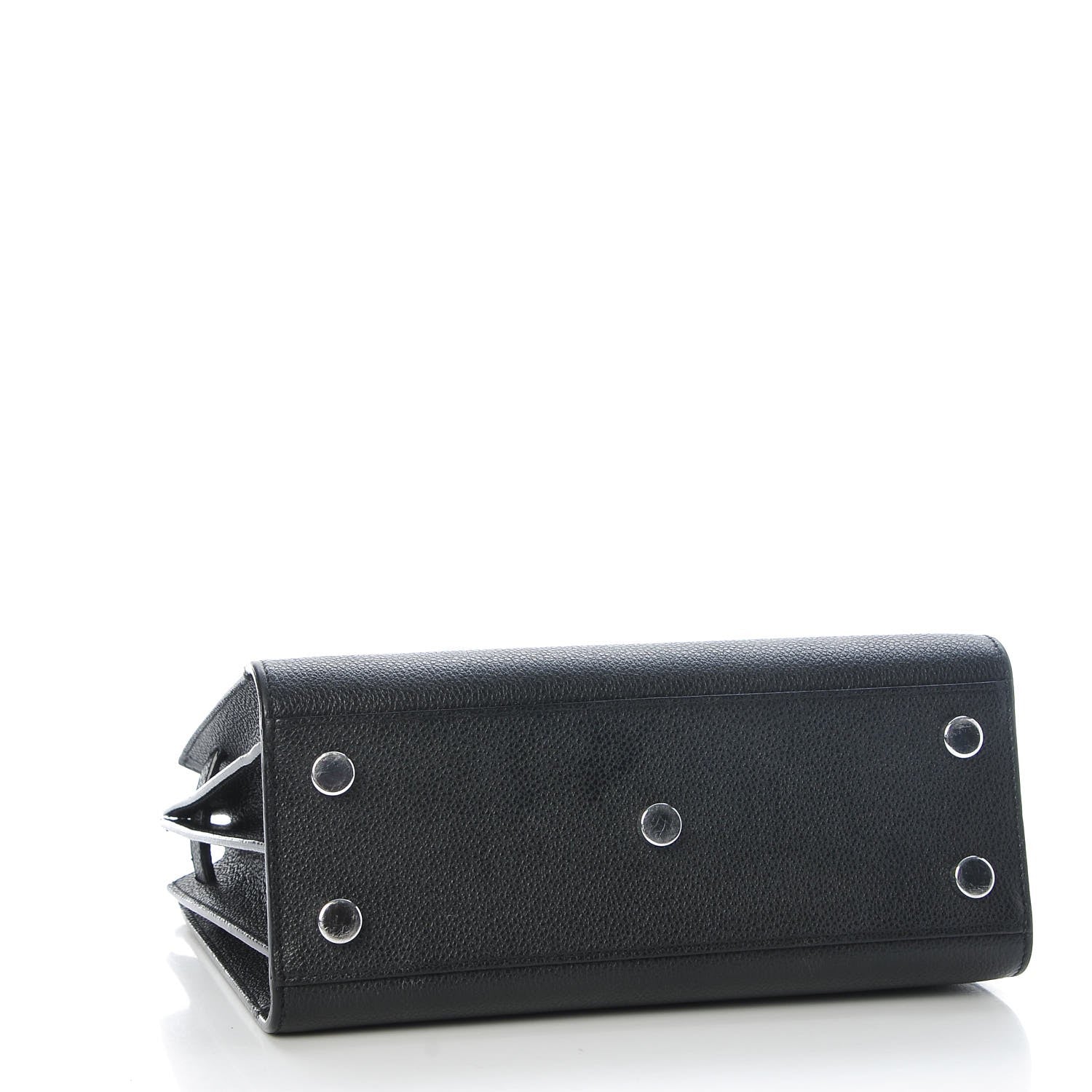 Saint Laurent Grained Calfskin Nano Sac De Jour Black 4 of 8