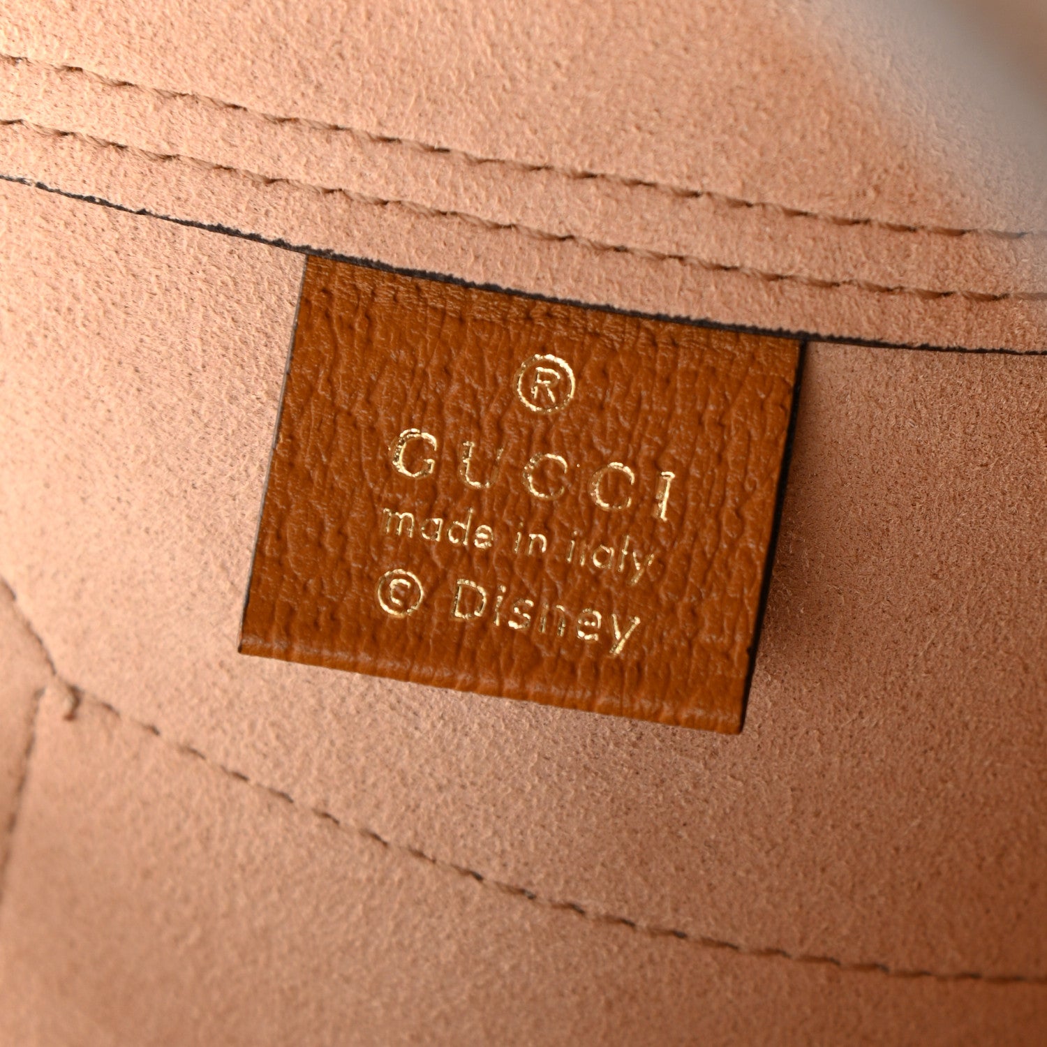 Gucci X DISNEY Mini Vintage GG Supreme Monogram Mickey Mouse Large Shopping Tote Beige Vintage Sun Oil 7 of 11