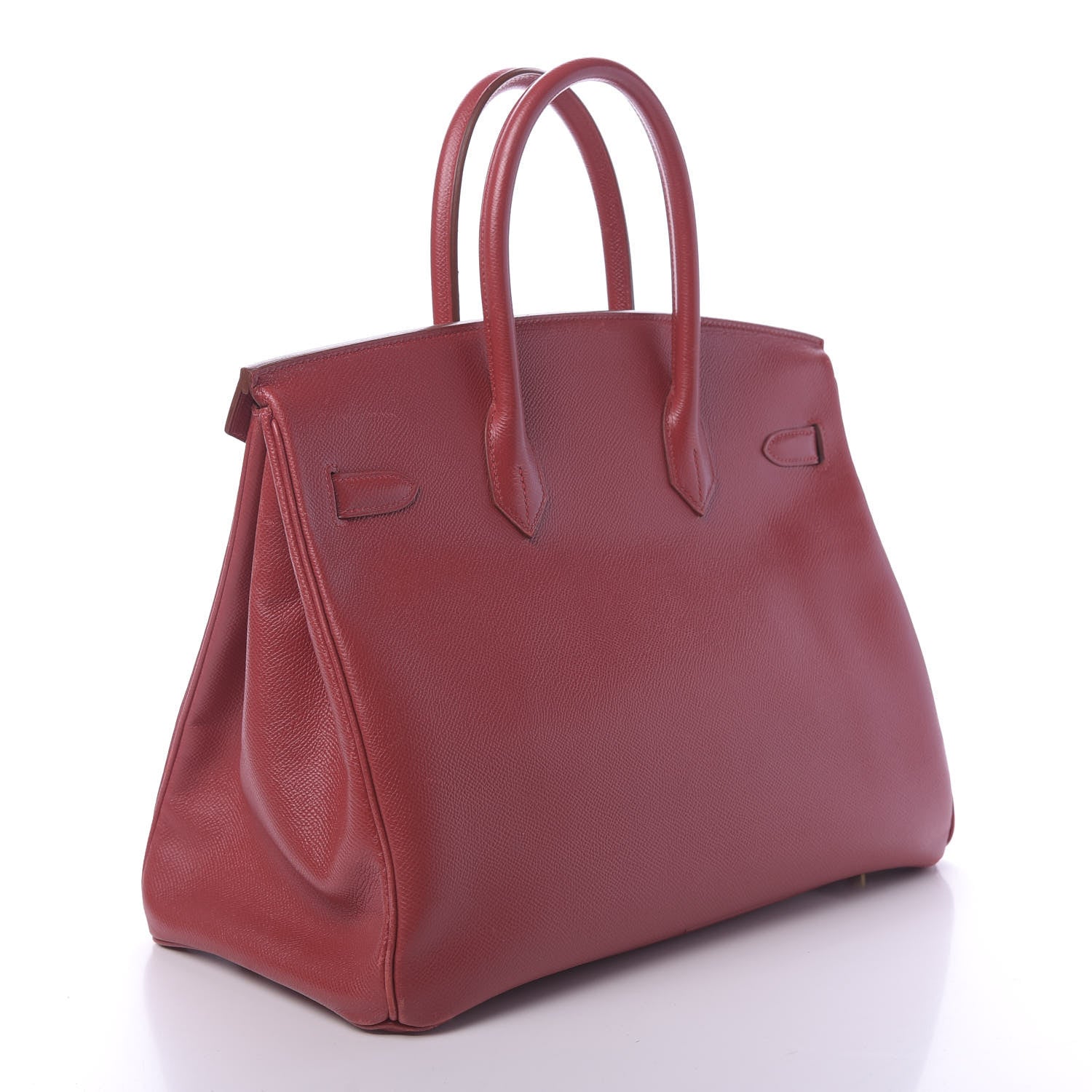 Hermes Courchevel Birkin 35 Rouge 2 of 13