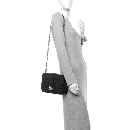 Christian Dior Lambskin Cannage Medium Miss Dior Flap Black 2 of 15