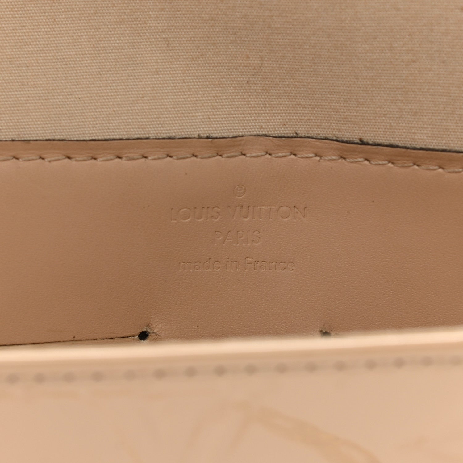 Louis Vuitton Vernis Ana Clutch Dune 7 of 13