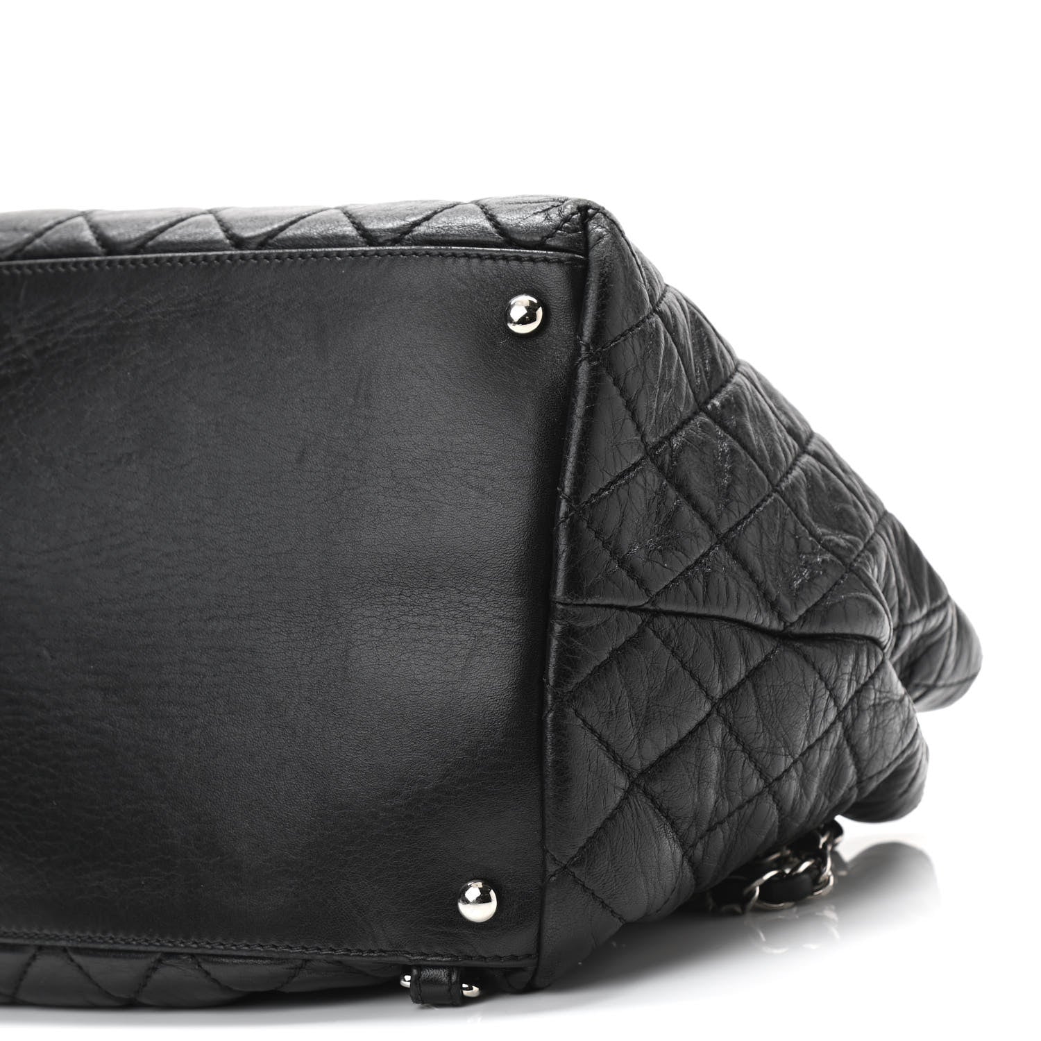 Chanel Lambskin Quilted Beijing Backpack Black 10 of 10