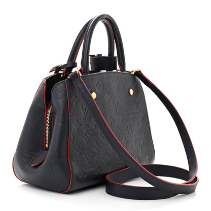 Louis Vuitton Empreinte Montaigne BB Marine Rouge 3 of 10
