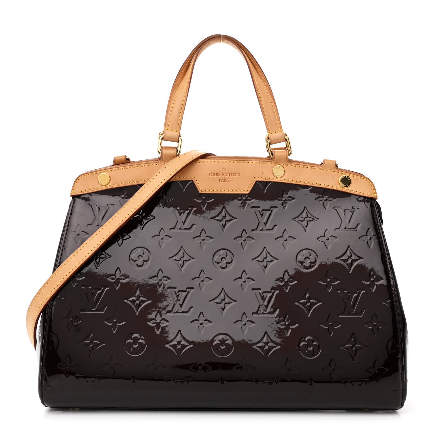 Louis Vuitton Vernis Brea MM Amarante 1 of 13