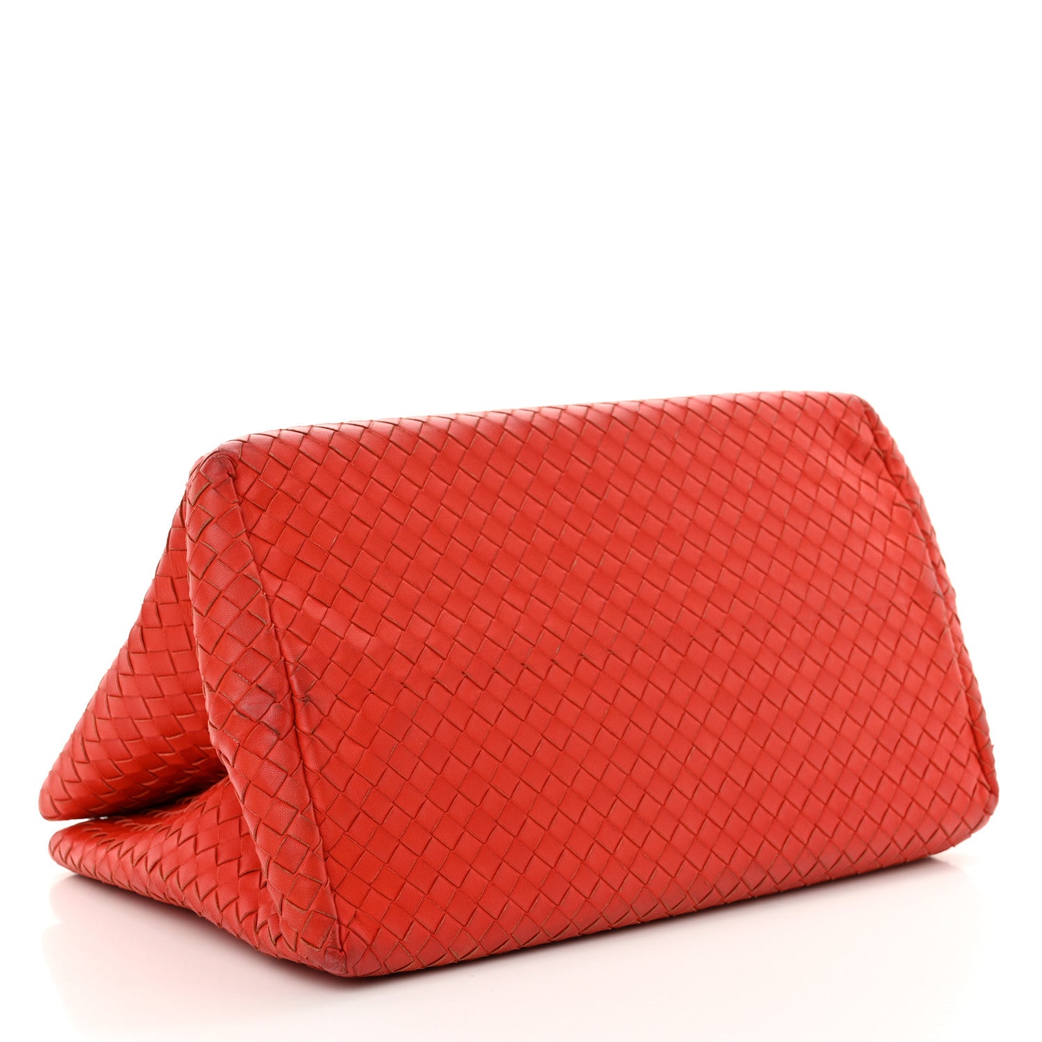 Bottega Veneta Nappa Intrecciato Milano Tote Orange 5 of 19