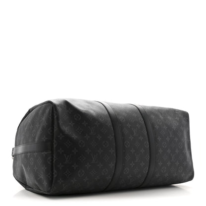 Louis Vuitton Monogram Eclipse Keepall Bandouliere 55 3 of 13