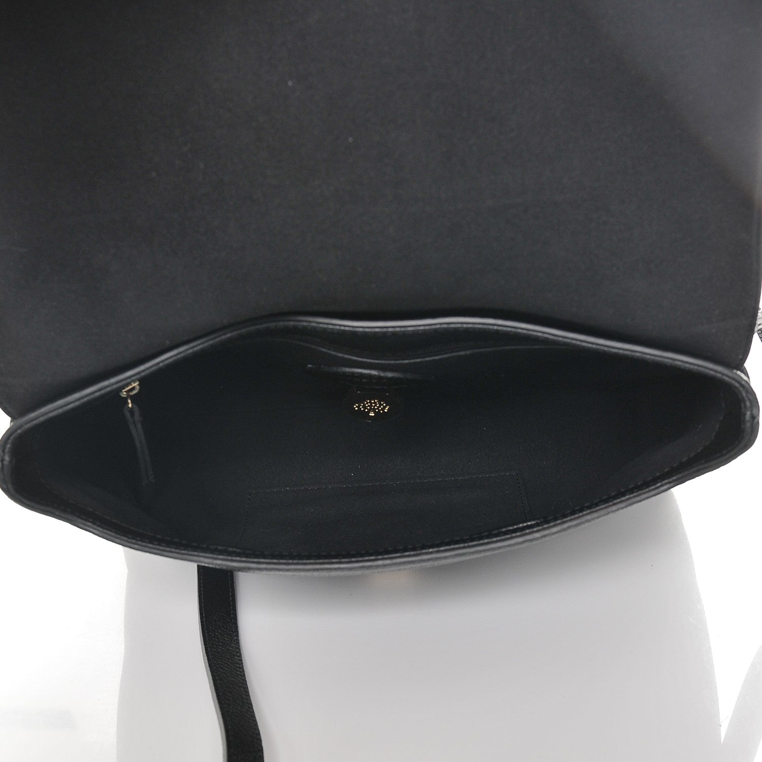 Mulberry Goat Printed Calfskin Freya Satchel Black 5 of 6