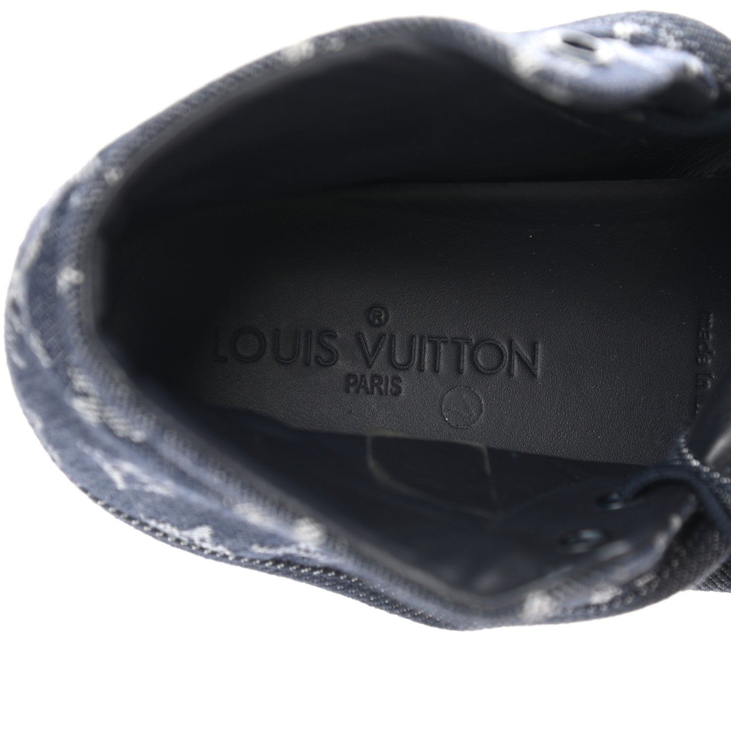 Louis Vuitton Monogram Denim Brea Sneaker 37 Blue 6 of 8