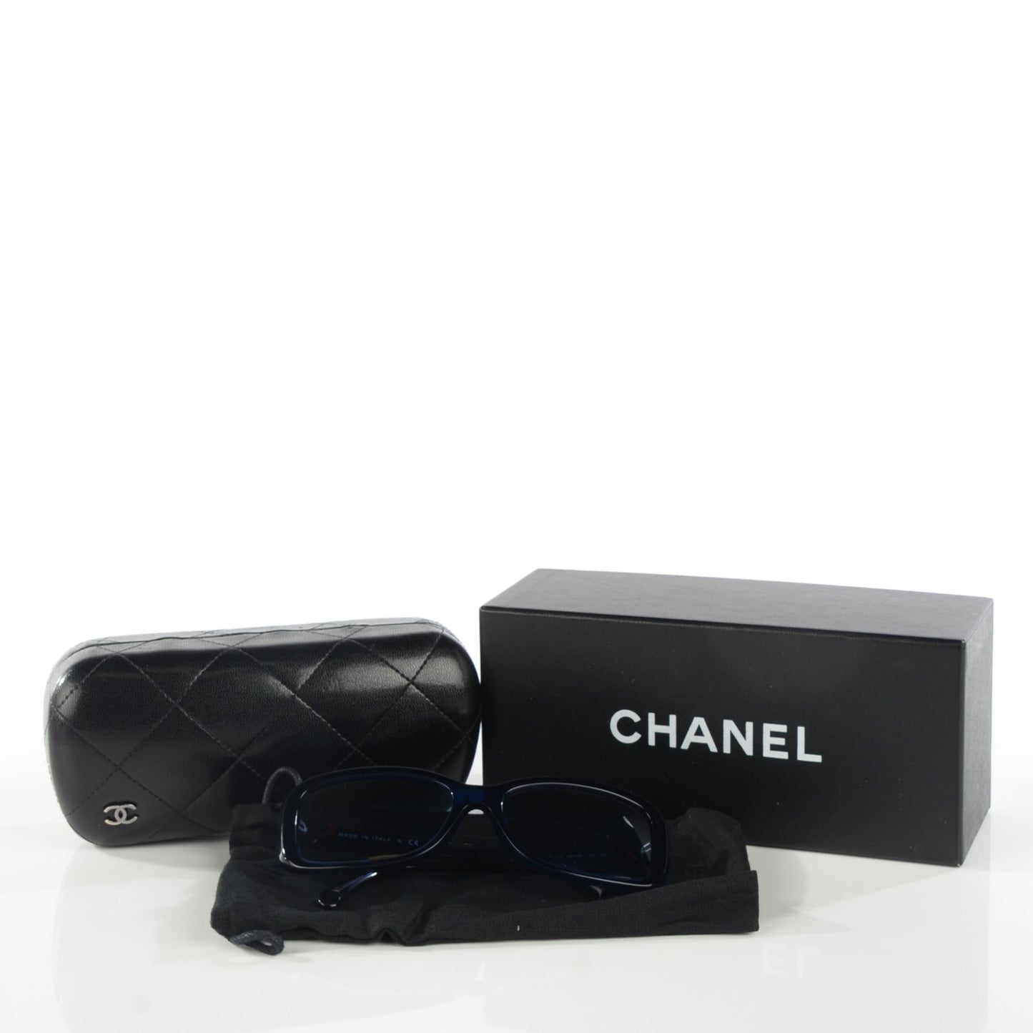 Camellia CC Sunglasses 5247-A Dark Blue