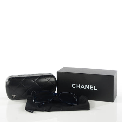 Chanel Camellia CC Sunglasses 5247-A Dark Blue 7 of 7
